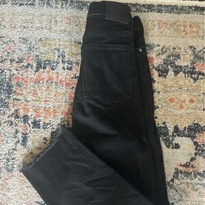 Everlane Black Straight-Leg Jeans